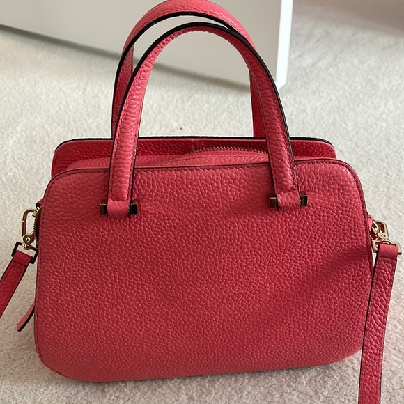 Bright pink Kate Spade leather bag - Picture 5 of 8